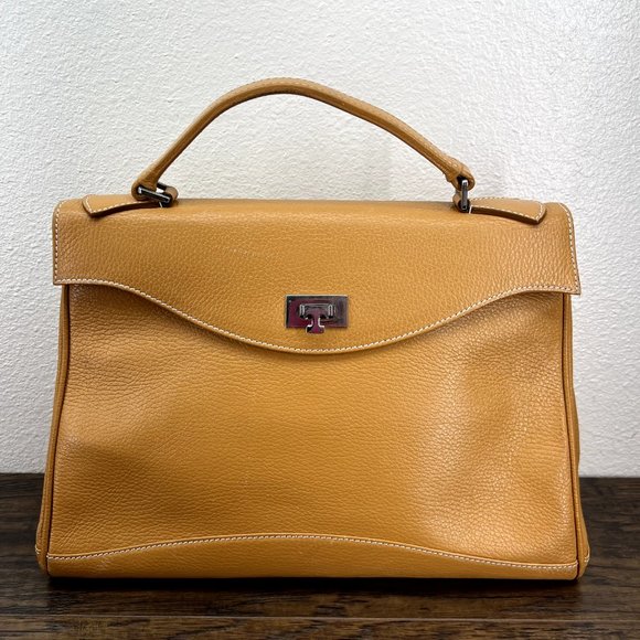 Taryn Rose Handbags - 🦄 Top Handle Flap 24/24 Kelly Bag 32